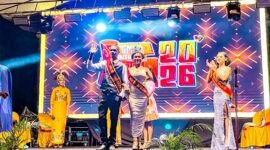 Oktovina Syavina Yani dan Boobby Ronaldo Taggarery terpilih sebagai juara I Duta TIFA 2026. (Foto: Galeri Papua/Endy Langobelen)