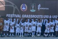Tim SSB Amungsa FC saat sebelum bertanding melawan AGAS, tim asal Sumatera. (Foto: Istimewa)