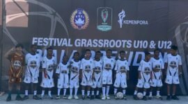 Tim SSB Amungsa FC saat sebelum bertanding melawan AGAS, tim asal Sumatera. (Foto: Istimewa)