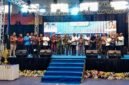Pembukaan Multi Event dan Single Event Pelajar Tahun 2026 di Kabupaten Mimika ditandai dengan pemukulan tifa oleh Bupati Mimika, Johannes Rettob. (Foto: Galeri Papua/Kevin Kurni)