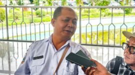 Kepala Dinas Pendidikan Kabupaten Mimika, Antonius Welerubun. (Foto: Galeri Papua/Rachmat Julaini)
