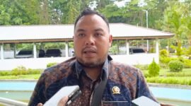 Sekretaris Komisi II DPRK Mimika, Adrian Andhika Thie. (Foto: Galeri Papua/Rachmat Julaini)