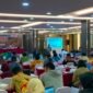 Para peserta mengikuti kegiatan sosialisasi Hak Kekayaan Intelektual di Ballroom Hotel Horison Diana Timika, Kamis (23/7/2026). (Foto: Ahmad)