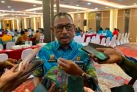 Kepala Kantor Wilayah (Kakanwil) Hukum Papua, Anthonius M. Ayorbaba. (Foto: Ahmad)