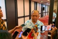 Kepala Dinas Pendidikan Kabupaten Mimika, Antonius Welerubun. (Foto: Galeri Papua/Ahmad)