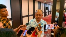 Kepala Dinas Pendidikan Kabupaten Mimika, Antonius Welerubun. (Foto: Galeri Papua/Ahmad)