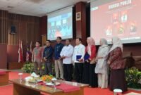 Foto bersama para narasumber kegiatan seminar bertajuk 