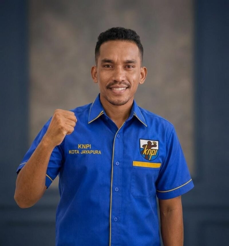 Wakil Ketua KNPI Kota Jayapura, Amat Tatroman.