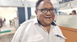 Anggota DPRP Papua Tengah, John Nasion Robbi Gobai. GaleriPapua/ Ikbal Asra