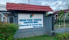 Kantor BPS Kabupaten Mimika. (Foto: Galeri Papua/Ahmad)