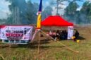 Pos Timbang Merdeka di tepi bundaran Mimika Smart City (Bundaran Petrosea). (Foto: Galeri Papua Ahmad)