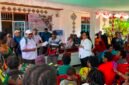 Potret pelayanan Pojok Nongkrong di halaman Kantor Distrik Kuala Kencana, Mimika, Papua Tengah, Rabu (12/8/2026). (Foto: Galeri Papua/Ahmad)