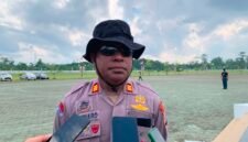 Kapolsek Kuala Kencana, AKP Djemy Reinhard. (Foto: Galeri Papua/Ahmad)
