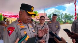 Kapolda Papua Tengah, Brigjen Pol. Jermias Rontini. (Foto: Galeri Papua/Ahmad)