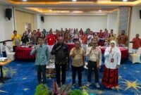 Foto bersama pembukaan kegiatan penilaian yang berlangsung di Ballroom Hotel Horison Ultima, Jumat (14/8/2026). (Foto: Galeri Papua/Ahmad)