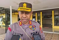 Kapolres Mimika, AKBP Alredo Agustinus Rumbiak. (Foto: Galeri Papua/Ahmad)