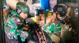 Kontak tembak terjadi di Distrik Jila, Kabupaten Mimika, Papua Tengah, Senin (17/8/2026), bertepatan dengan peringatan HUT ke-81 Kemerdekaan Republik Indonesia. Satu anggota TNI gugur dan dua lainnya terluka. (Foto: Istimewa)