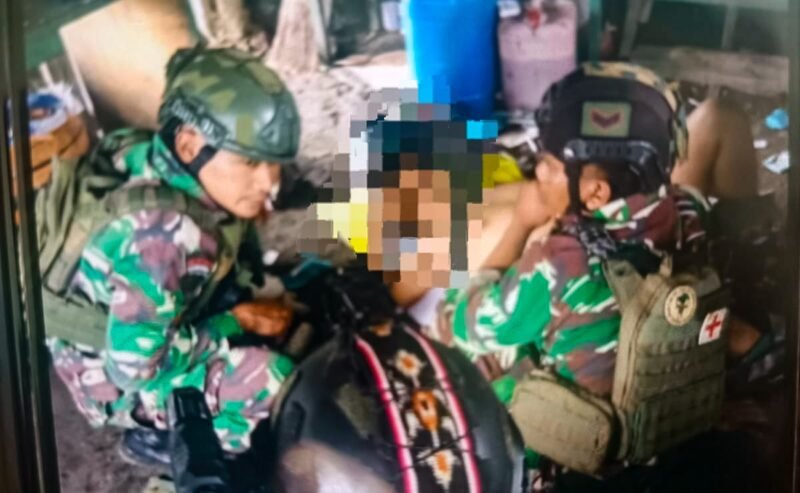 Kontak tembak terjadi di Distrik Jila, Kabupaten Mimika, Papua Tengah, Senin (17/8/2026), bertepatan dengan peringatan HUT ke-81 Kemerdekaan Republik Indonesia. Satu anggota TNI gugur dan dua lainnya terluka. (Foto: Istimewa)