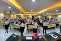 Suasana pembukaan kegiatan Pelatihan Orientasi ILP di lantai III Ballroom Hotel Grand Tembaga, Rabu (19/8/2026). (Foto: Galeri Papua/Ahmad)