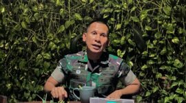Komandan Kodim (Dandim) 1710/Mimika, Letkol Inf Teuku Jozanda. (Foto: Galeri Papua/Endy Langobelen)