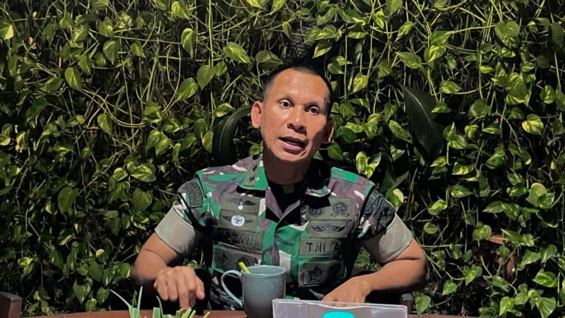 Komandan Kodim (Dandim) 1710/Mimika, Letkol Inf Teuku Jozanda. (Foto: Galeri Papua/Endy Langobelen)