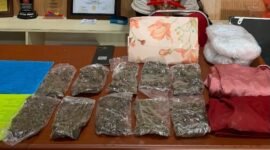 Barang bukti yang diamankan polisi dan dibawa ke Kantor Sat Resnarkoba Polres Mimika, Kamis, 20 Agustus 2026. (Foto: Istimewa)