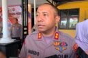 Kapolres Mimika AKBP Alredo Agustinus Rumbiak saat diwawancarai awak media di Mapolres Mimika, Senin, 10 Agustus 2026. GaleriPapua/Ahmad