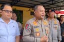 Wakapolda Papua Tengah Komisaris Besar Polisi Gustav Roby Urbinas saat diwawancarai awak media seusai konferensi pers Operasi Sikat Noken 2026 di Mapolres Mimika, Papua Tengah, Senin, 10 Agustus 2026. GaleriPapua/ Ahmad.