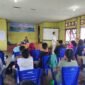 Suasana Focus Group Discussion (FGD) riset kearifan lokal Tonotwiyat atau hutan perempuan di Kampung Enggros, Kota Jayapura, Papua, Rabu, 26 Agustus 2026. Galeripapua/ Ikbal Asra.