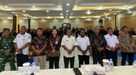 Foto bersama pada seremoni pembukaan kegiatan yang berlangsung di gedung Multipurpose Grand Tembaga Hotel, Rabu (2/9/2026). (Foto: Istimewa)