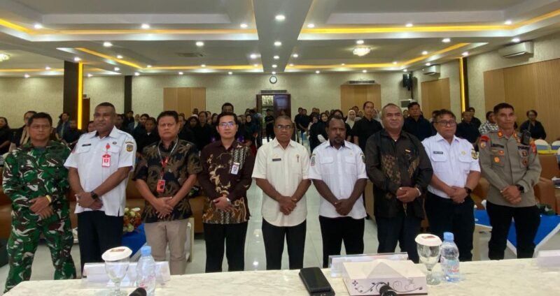 Foto bersama pada seremoni pembukaan kegiatan yang berlangsung di gedung Multipurpose Grand Tembaga Hotel, Rabu (2/9/2026). (Foto: Istimewa)