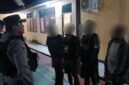 Para pelaku yang ditangkap di Distrik Kwamki Narama karena terjerat Undang-Undang Darurat. (Foto: Istimewa)