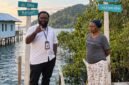 Anggota DPRD Provinsi Papua Tengah Komisi II, Araminus Omaleng, berkunjung ke salah satu resort yang dikelola oleh Orang Asli Papua (OAP), di Kabupaten Nabire, Rabu (9/9/2026). (Foto: Istimewa)