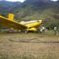 Pesawat Aman Air dengan nomor registrasi PK-WNU tergelincir saat melakukan pendaratan di Bandara Mulia, Kabupaten Puncak Jaya, Papua Tengah, Selasa (15/9/2026). (Foto: Istimewa)