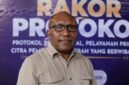 ‎Ketua Persatuan Sepak Bola Berjalan Seluruh Indonesia (Persejasi) Papua Tengah, Habel Taime. (Foto: Galeri Papua/Rachmat Julaini)