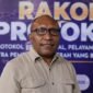 ‎Ketua Persatuan Sepak Bola Berjalan Seluruh Indonesia (Persejasi) Papua Tengah, Habel Taime. (Foto: Galeri Papua/Rachmat Julaini)