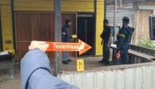 Satgas Kepolisian Operasi Damai Cartenz melakukan olah tempat kejadian perkara (TKP) pada Jumat (18/9/2026). (Foto: Satgas Humas Operasi Damai Cartenz 2026)