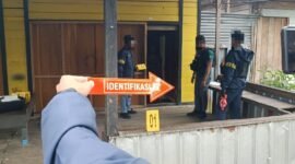 Satgas Kepolisian Operasi Damai Cartenz melakukan olah tempat kejadian perkara (TKP) pada Jumat (18/9/2026). (Foto: Satgas Humas Operasi Damai Cartenz 2026)