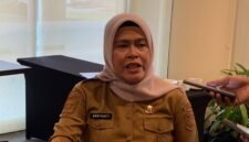 Kepala Dinas Perumahan, Kawasan Permukiman, dan Pertanahan Kabupaten Mimika, Abrianti Nuhuyanan. (Foto: Galeri Papua/Ahmad)