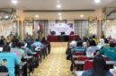 Suasana kegiatan penyusunan analisis laporan pertanggungjawaban APBD 2026 di Aula Kantor BPKAD Mimika. (Foto: Galeri Papua/Ahmad)