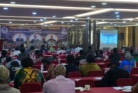 Suasana workshop yang diselenggarakan oleh LMA Tsingwarop di Ballroom Hotel Horison Diana Timika, Jumat (25/9/2026). (Foto: Galeri Papua/Ahmad)