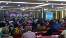 Suasana workshop yang diselenggarakan oleh LMA Tsingwarop di Ballroom Hotel Horison Diana Timika, Jumat (25/9/2026). (Foto: Galeri Papua/Ahmad)