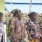 Empat anggota kelompok bersenjata OPM mengikuti Upacara Reintegrasi Nasional di halaman Makodim 1714/Puncak Jaya, Sabtu (26/9/2026). (Foto: Koops TNI Habema)