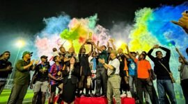 Black Head FC keluar sebagai juara Turnamen Mini Soccer Pangkoops TNI Habema Cup 2026. (Foto: Galeri Papua/Endy Langobelen)
