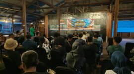 Pemuda dari berbagai paguyuban kedaerahan menghadiri sosialisasi Forum Komunikasi Pemuda Nusantara (FKPN) di Waena, Kota Jayapura, Sabtu, 19 September 2026. FKPN digagas sebagai wadah persatuan pemuda lintas paguyuban di Tanah Papua. Galeripapua/Ikbal Asra