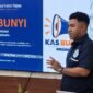 Manager Program YACP, Febian Kakisina, menjelaskan program KAS BUNYI. (Foto: Istimewa/YACP)