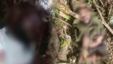 Dua anggota kelompok bersenjata OPM Kodap Sorong Raya yang tewas dalam kontak tembak dengan personel gabungan Koops TNI Habema di Distrik Aifat Selatan, Kabupaten Maybrat, Papua Barat Daya, Sabtu (3/10/2026). (Foto: Koops TNI Habema)
