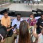 Konferensi Pers TIFA Creative bersama Kepala Dinas Koperasi dan UMKM menuju pelaksanaan Festival Bazar dan UMKM dalam rangka HUT ke-30 Kabupaten Mimika. (Foto: Galeri Papua/Ahmad)
