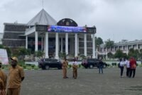 Kantor Pusat Pemerintahan Kabupaten Mimika. (Foto: Galeri Papua/Ahmad)
