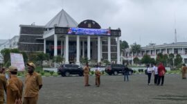 Kantor Pusat Pemerintahan Kabupaten Mimika. (Foto: Galeri Papua/Ahmad)